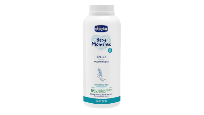 Chicco Baby Moments Talcum Powder (150g).