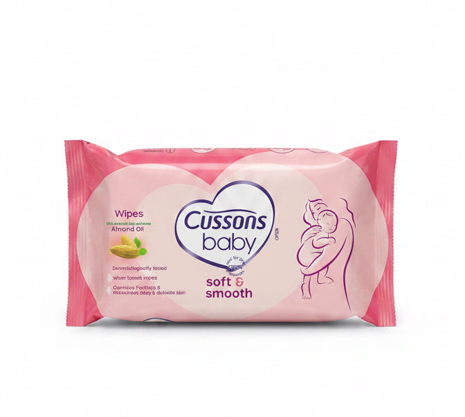 Cusson Baby Soft & Smooth Wipes ( Almond Oil)