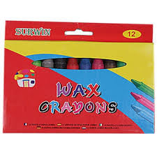Wax crayons