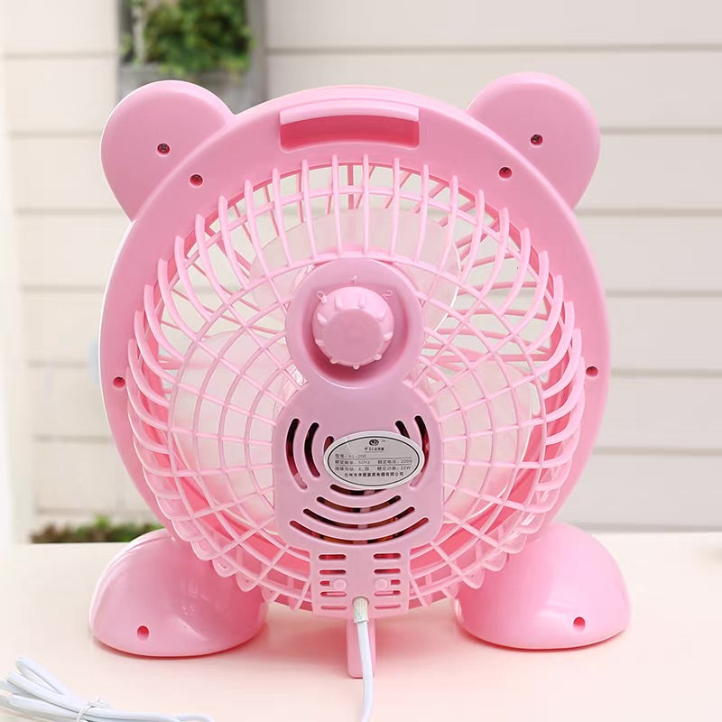 Character Luowei Yellow Table Fan.