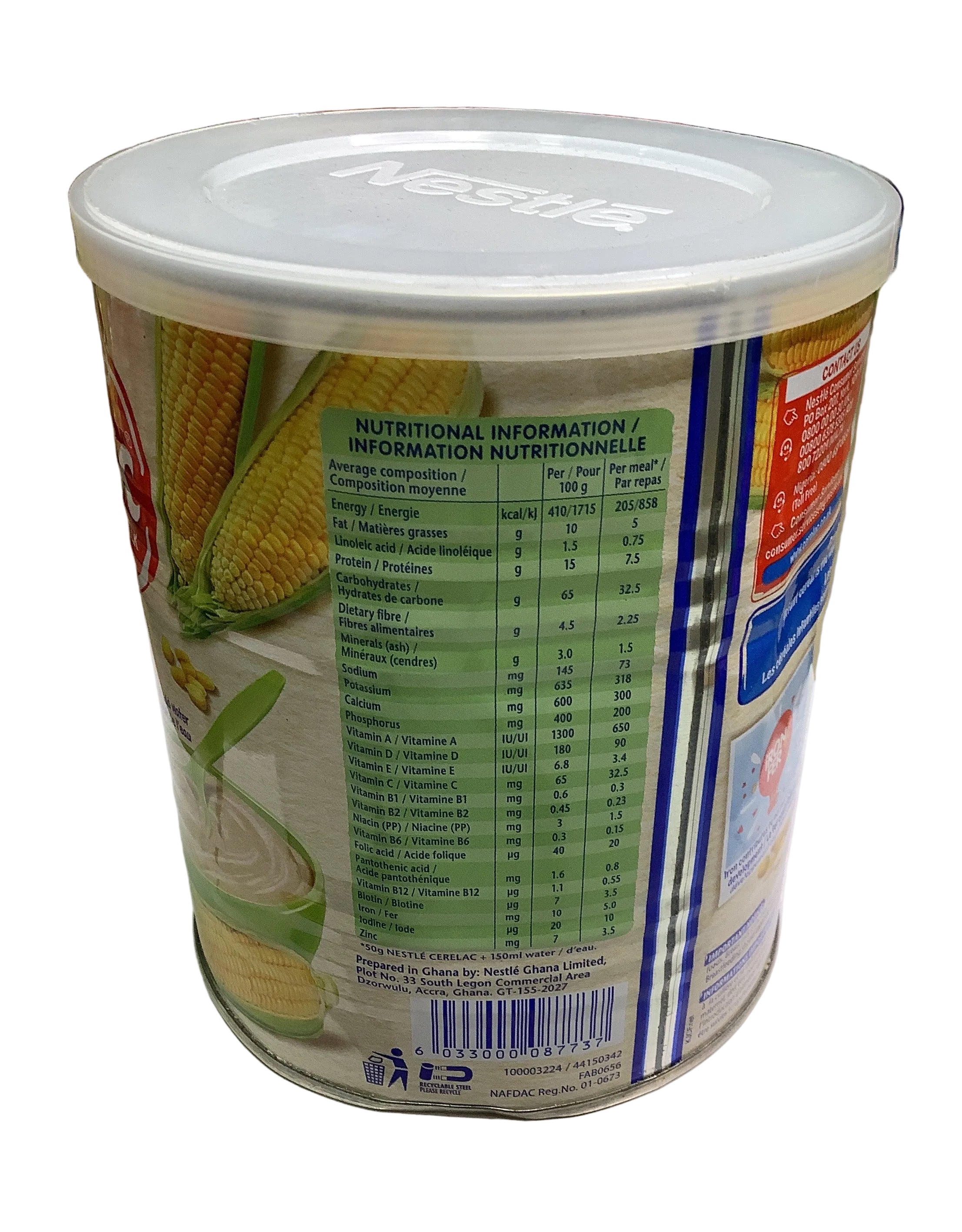 Nestle Cerelac Maize with Milk (400g)