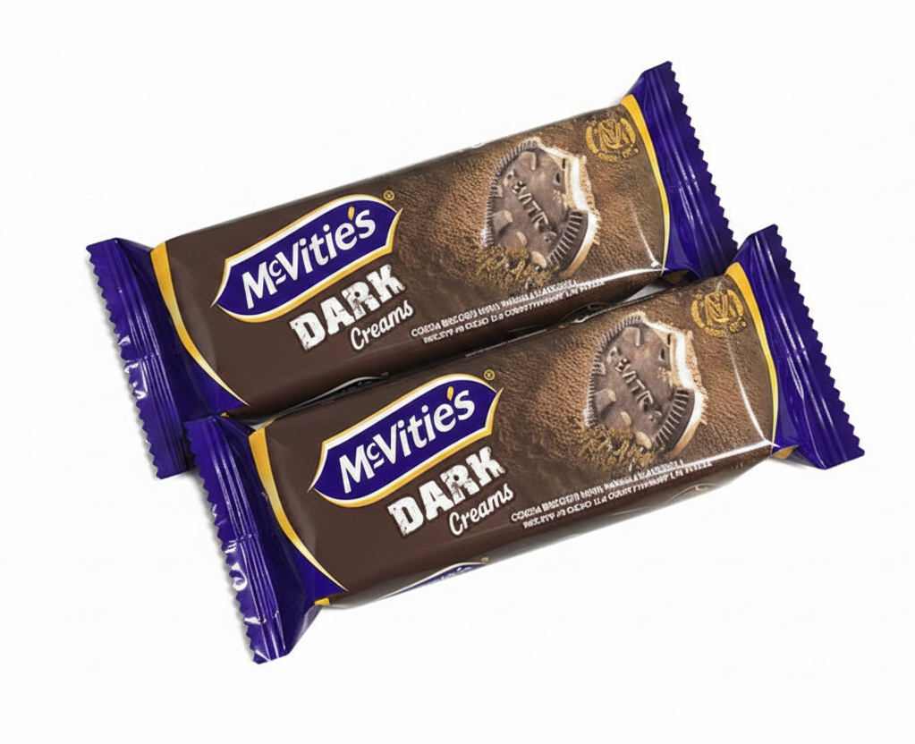 Mc Vities Dark Creams Biscuit 44g