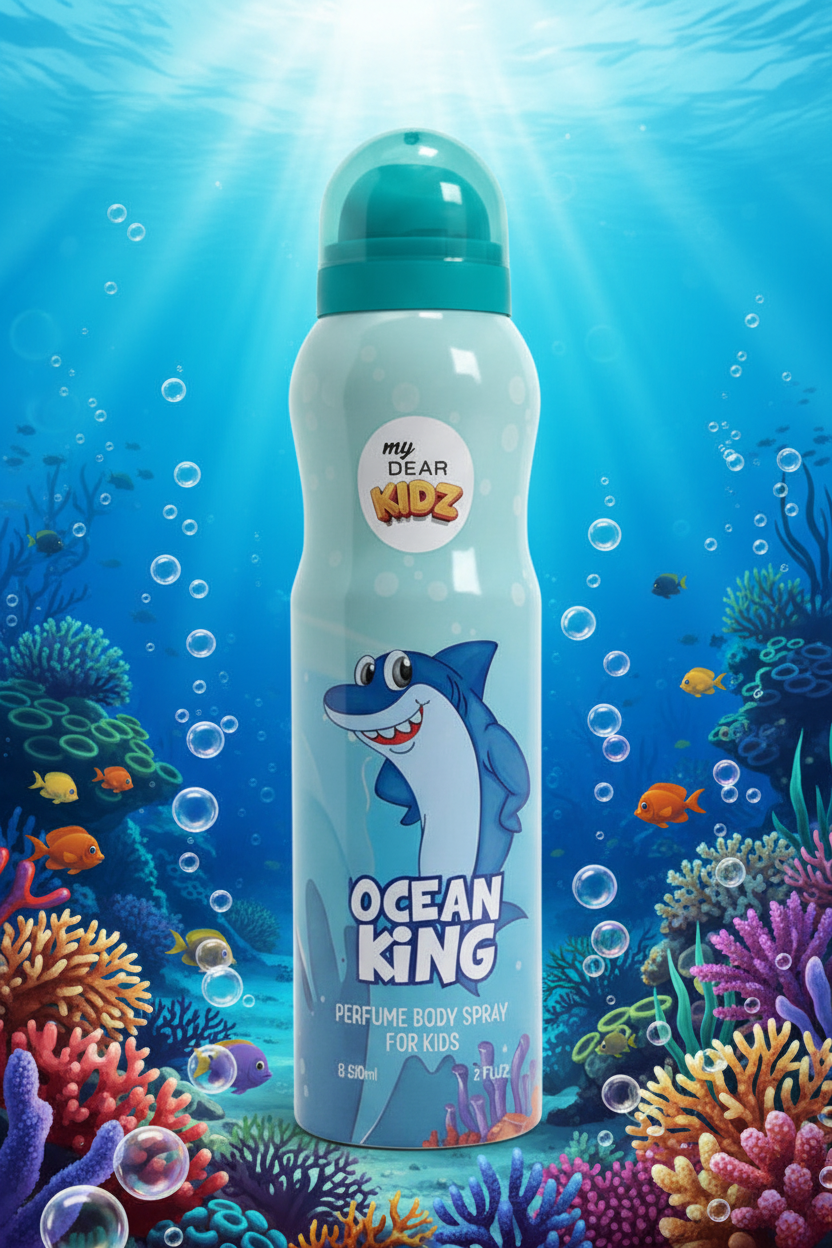 My Dear Kids (Ocean King) Perfume Body Spray For Kids 150ml