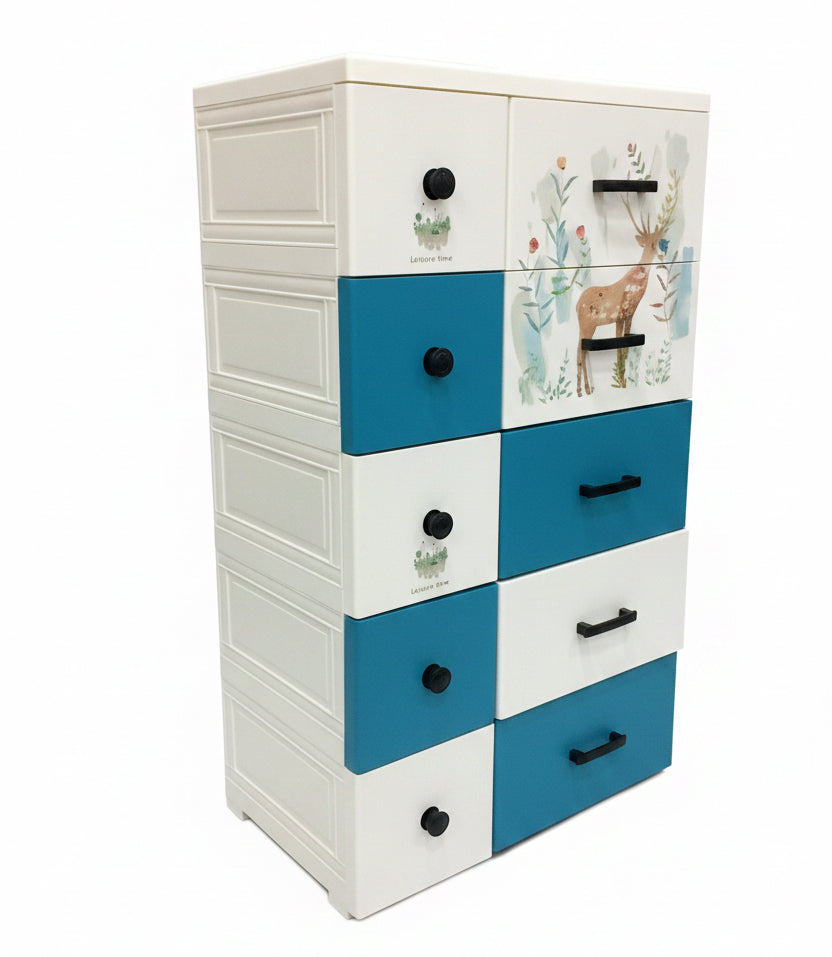 Leisure Time Plastic Kids Wardrobe