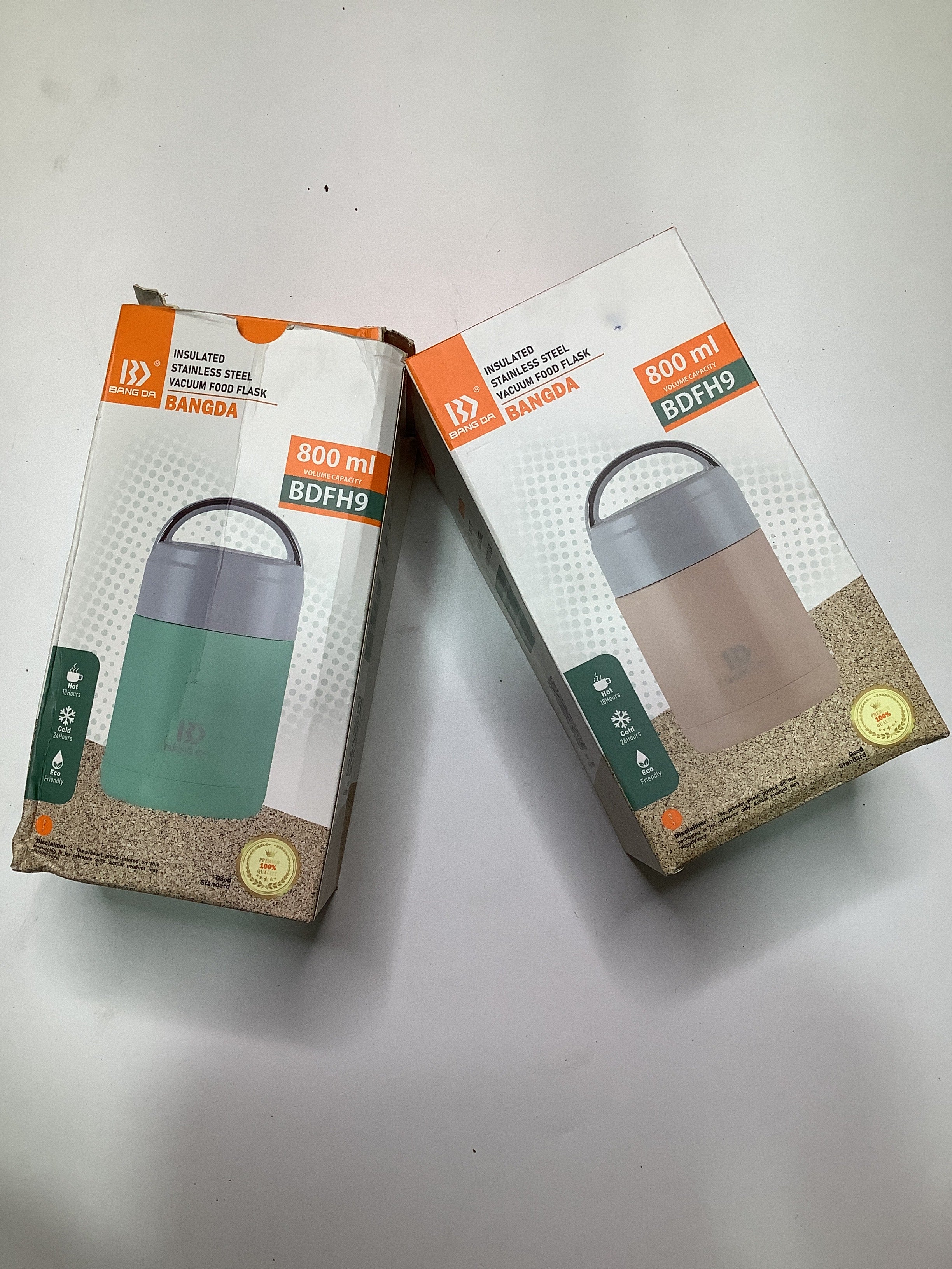 Bangda Insulated Stainless Steel Vacuum Food Flask 800ml.