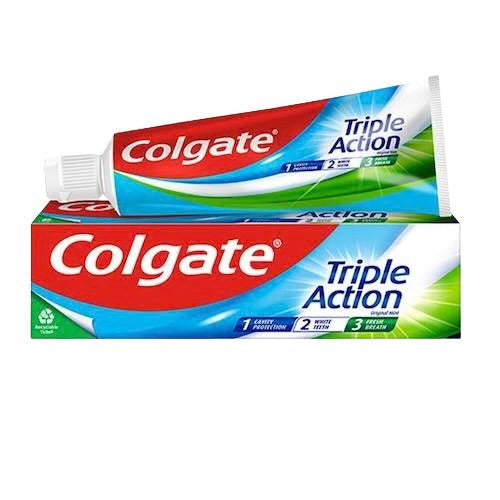 Colgate Flouride Toothpaste (Triple Action).