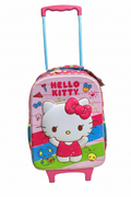 Xeryus Kids Hello Kitty Back To School Trolly Bag