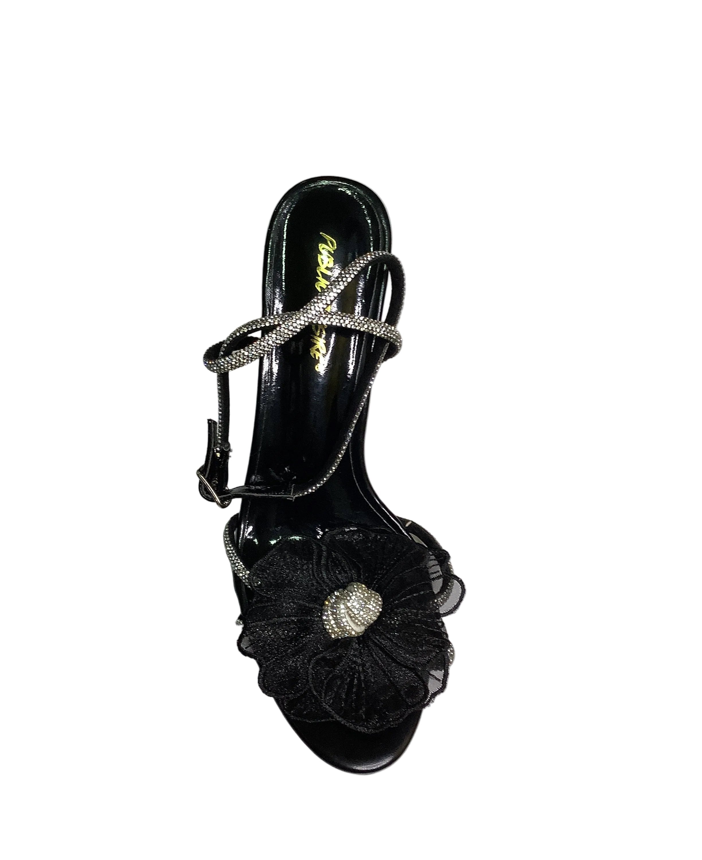 Public Desire Girl's Gold Sandal Heel.
