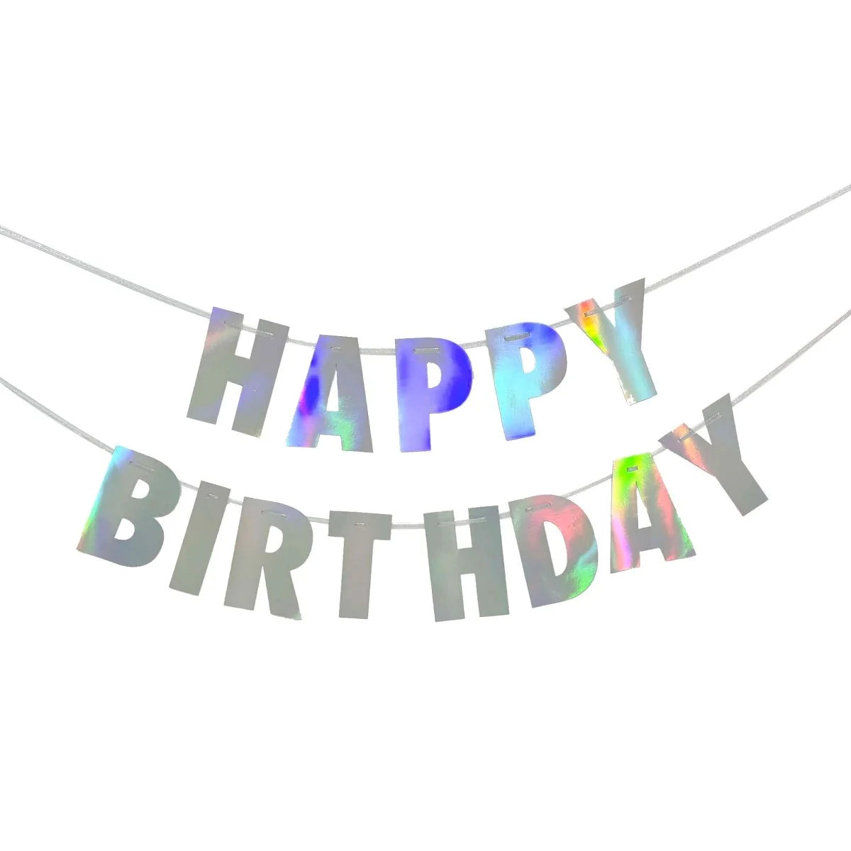 Details & Accessories Foil Letter Banner