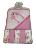 Little Alpaca Baby Hooded Towel with washcloths