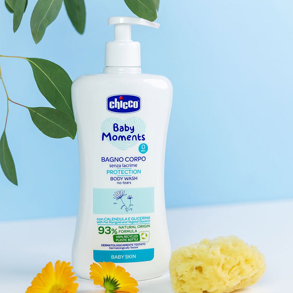Chicco Baby Moments No-Tear Body Wash (750ml Bottle)