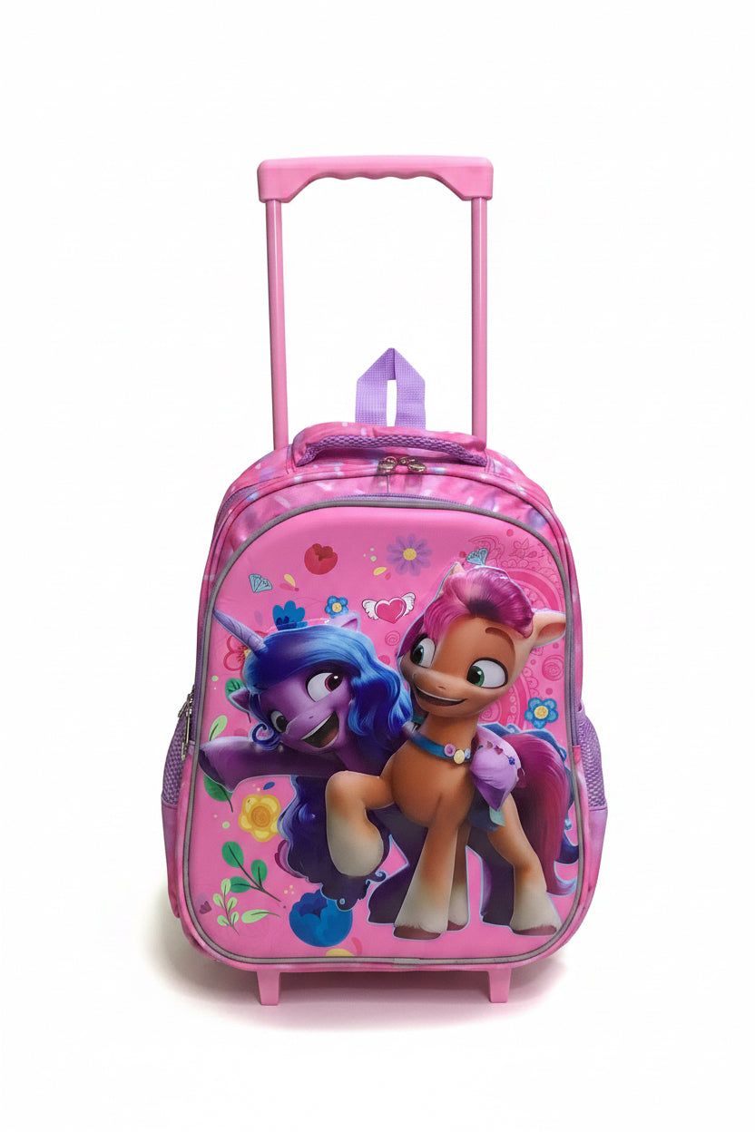 HSD Animal Unicorn Trolley School Bag