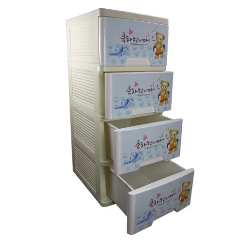 Plastic Drawer 4 layer