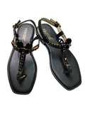 Bamboo Girl's Black Sandals.