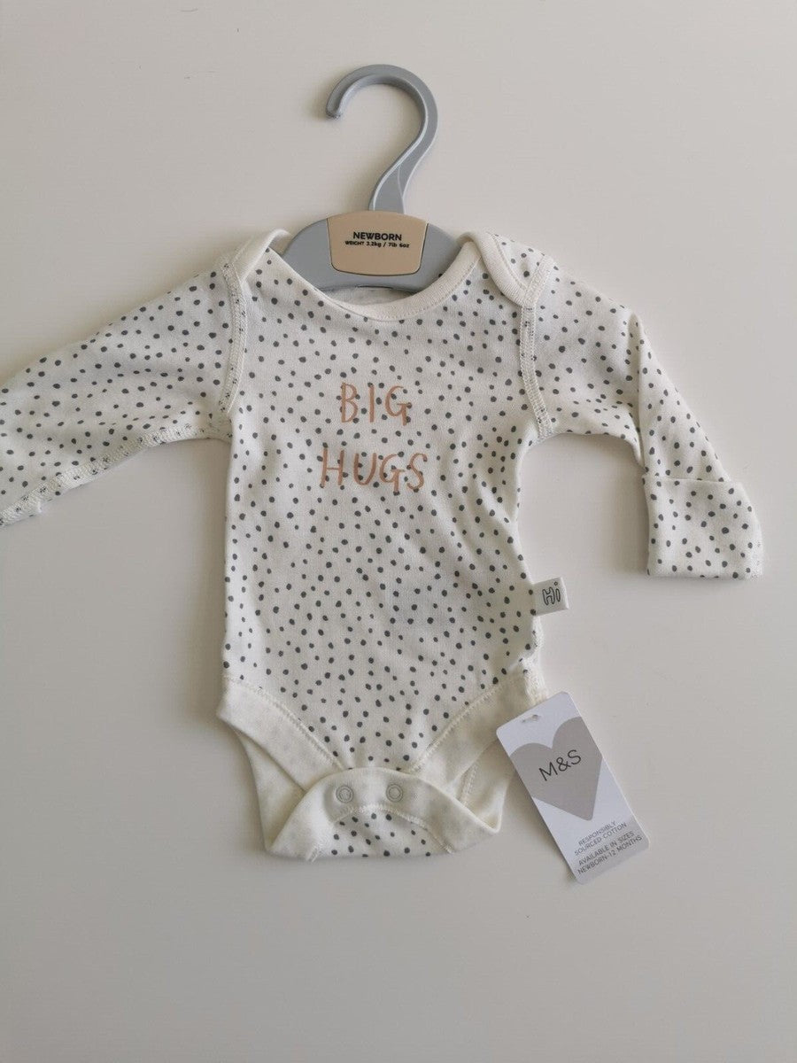 M&S 5in1 Baby BodySuits(New Born)