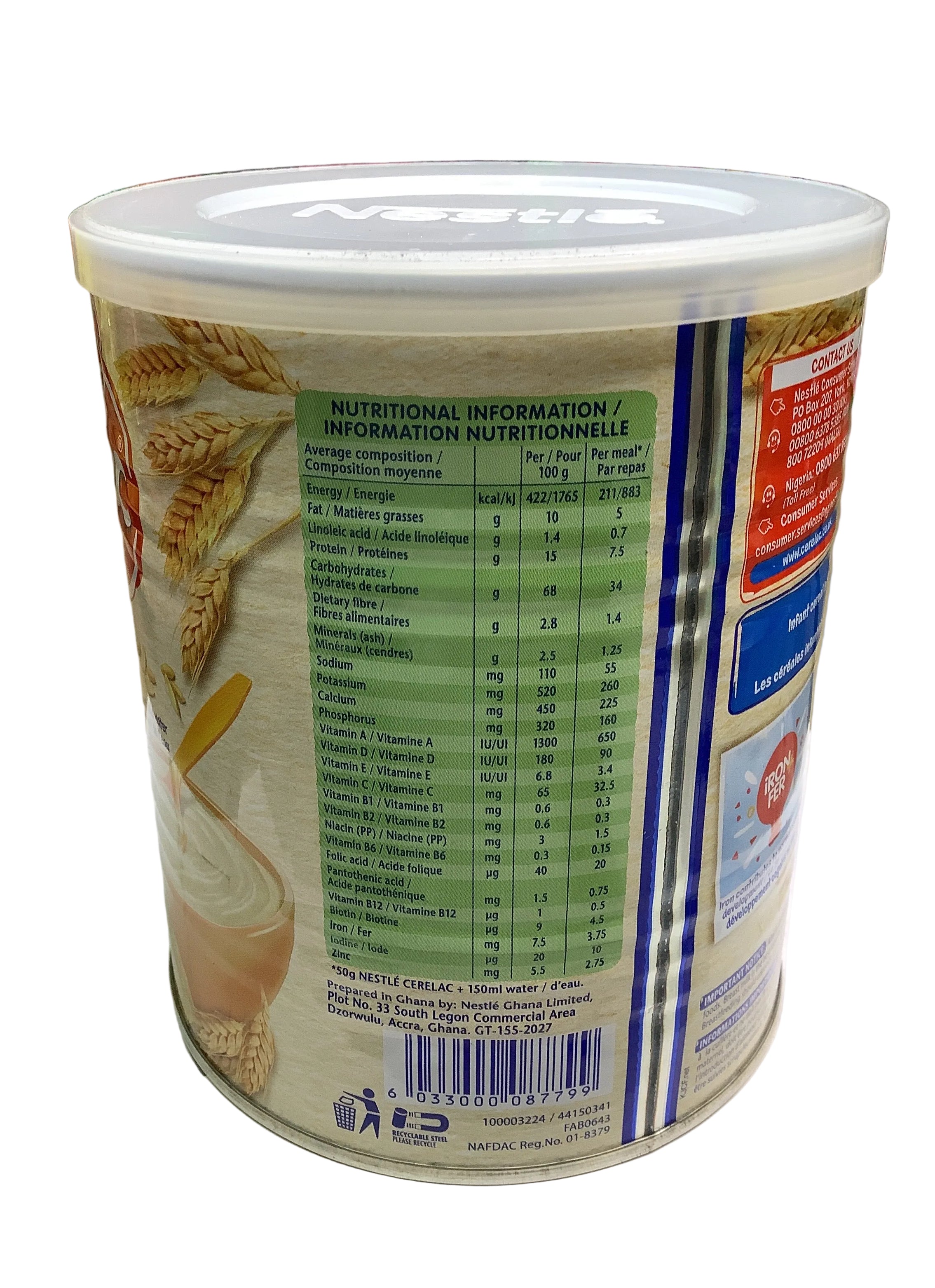 Nestle Cerelac Wheat with Milk (400g)