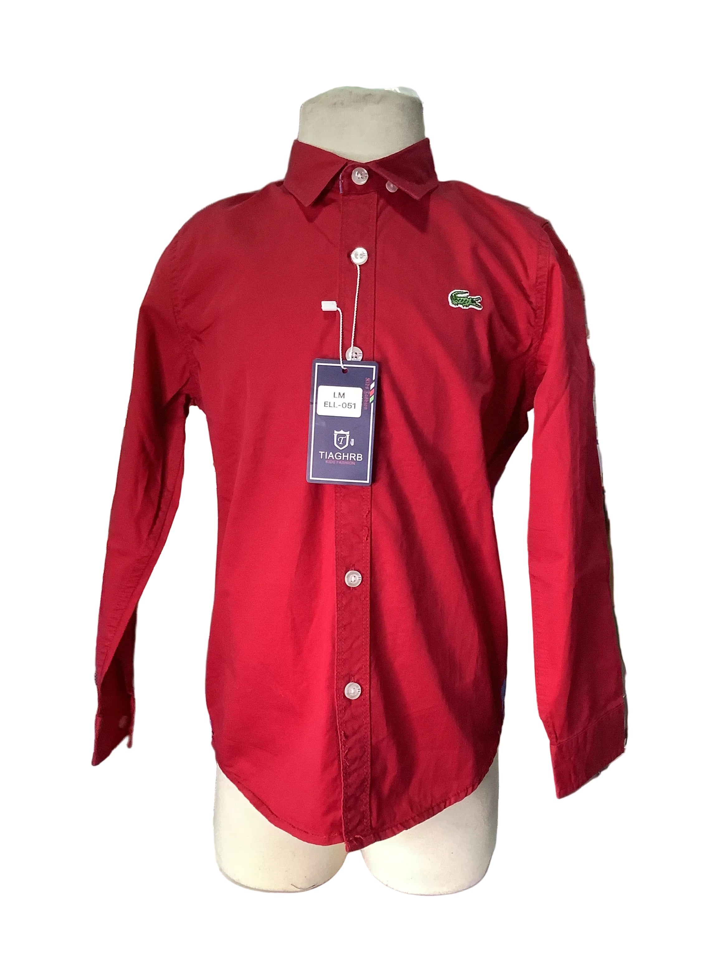 Tiaghrb Kids Long Sleeve Shirt(Style:ELL-051)