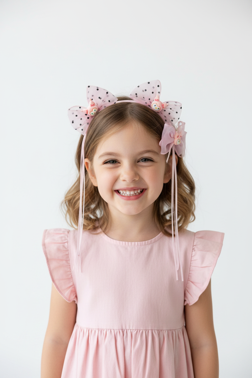 QH Girls Band With Hair Clip (Tiara)