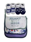 Hao Fu Bib & Socks 5 in 1 Sets ( 0-9Months)