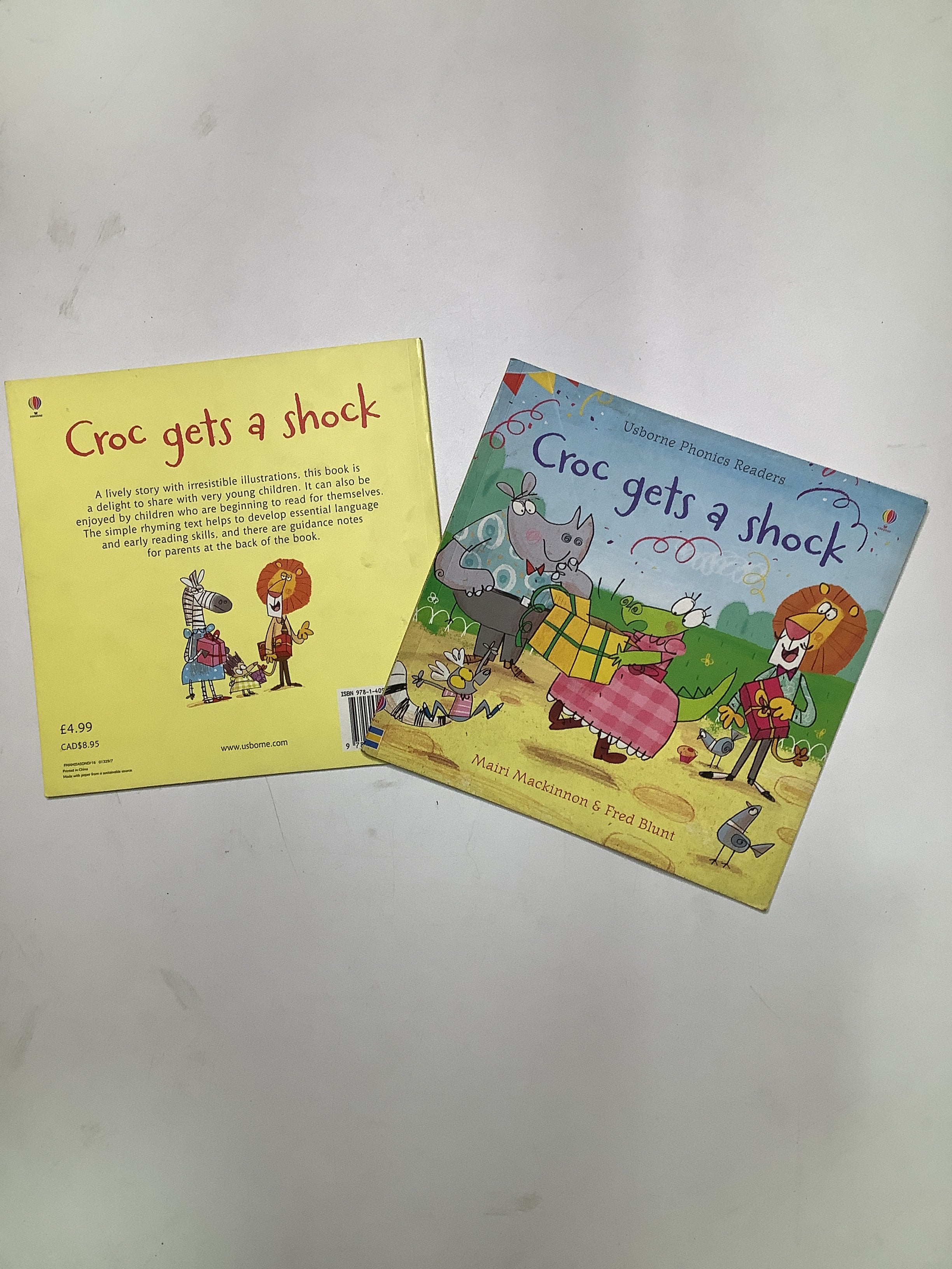 Usborne Phonics Readers (Croc Get A Shock)