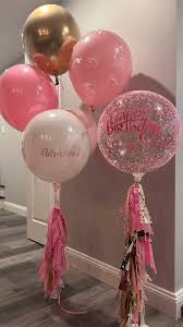 J&Q Happy Birthday Balloons Set