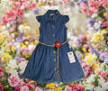Miss Marylovies Plain Denim Gown.
