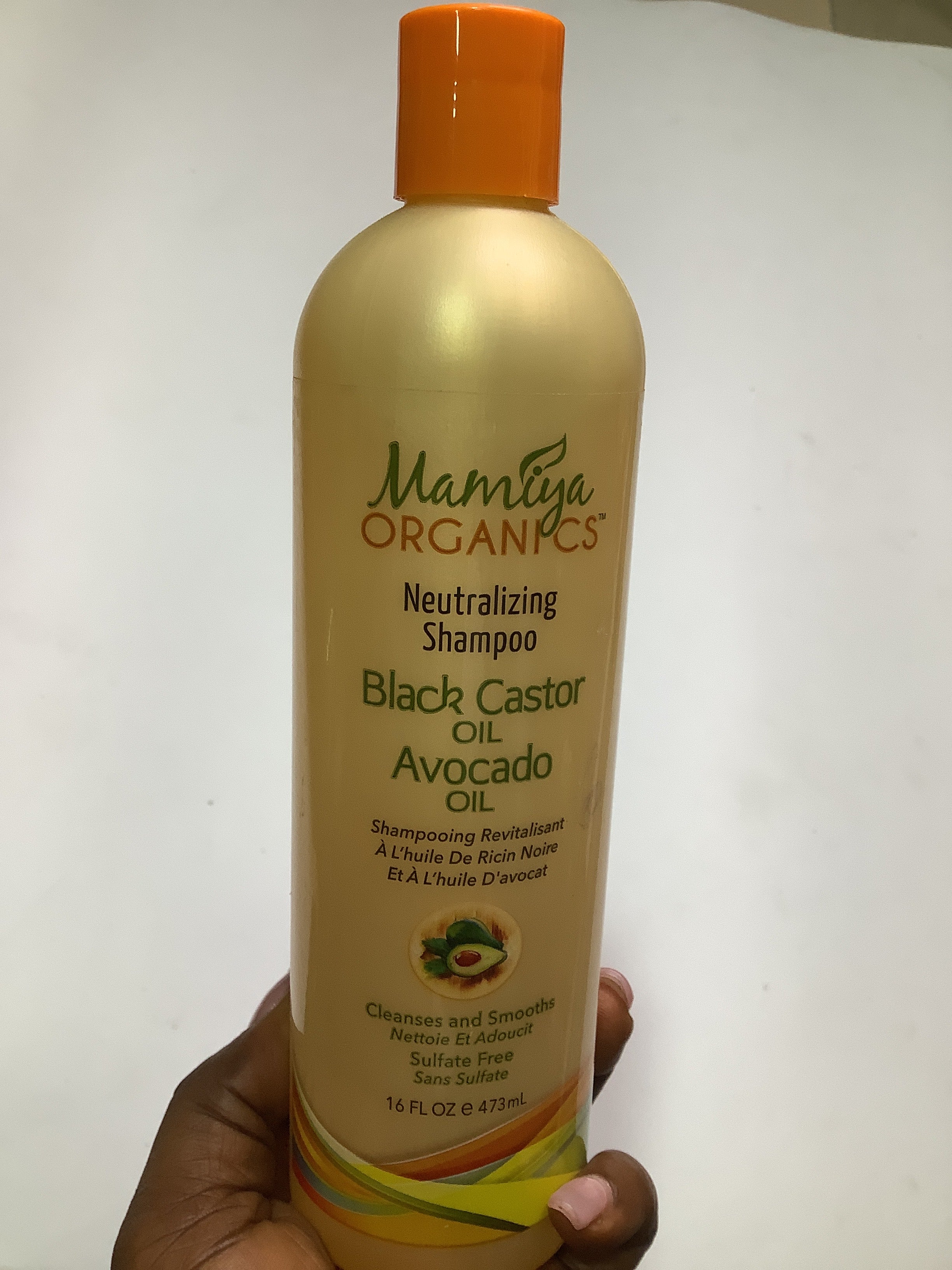 Mamiya Organics Lavish Conditioning Shampoo (Black Castor Oil Avocado Oil).