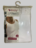 Richfull SuperWhite Sleeveless Vest.