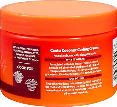 Cantu Shea Butter Coconut Curling Cream (340g).