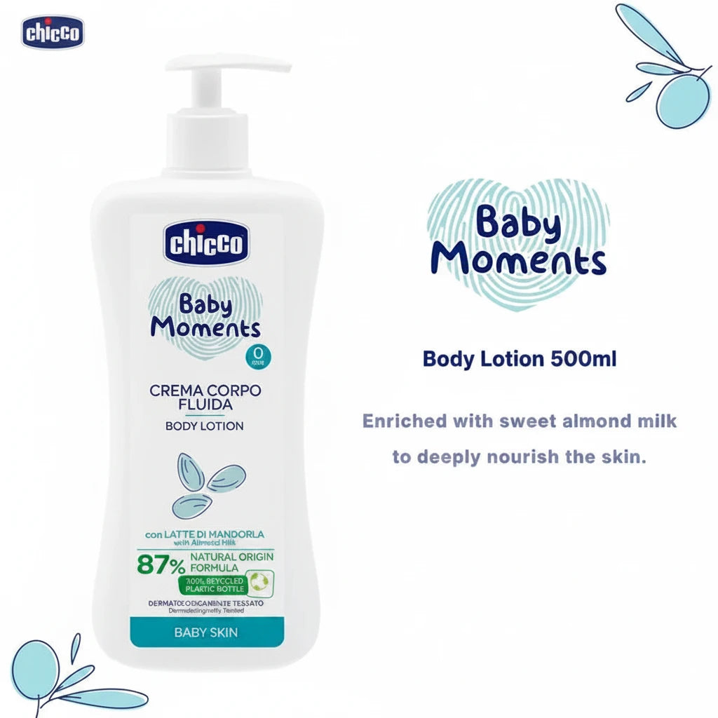 Chicco Baby Moments Body Lotion(500ml)