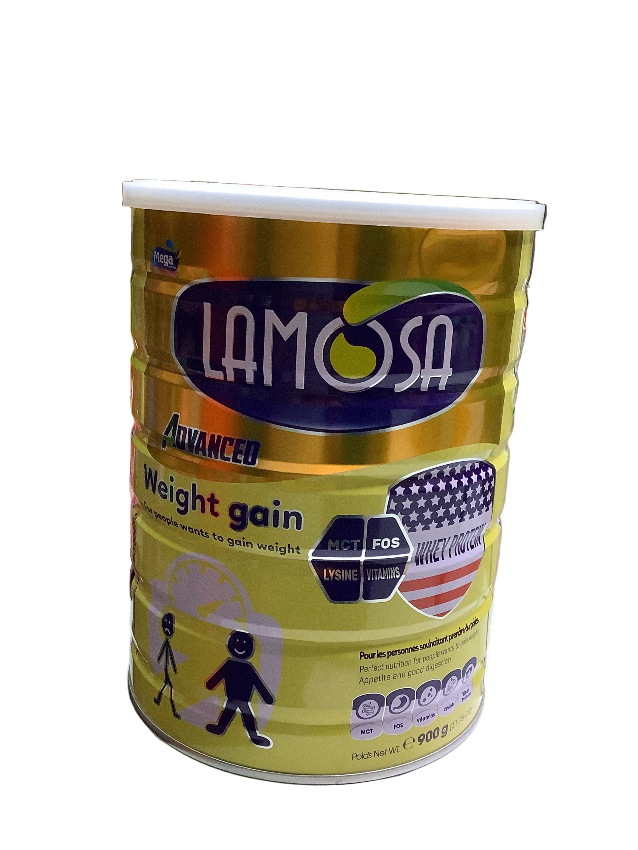 LAMOSA Advanced Weight Gain Supplements Food 900g