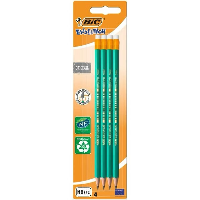 BIC Evolution HB pencil (4 pcs)