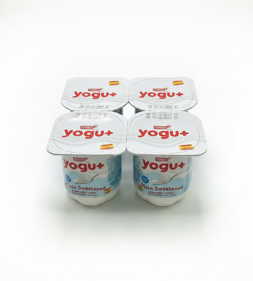 Feiraço Yog+ Plain Sweetened – Simple, Smooth & Kid-Friendly Yogurt