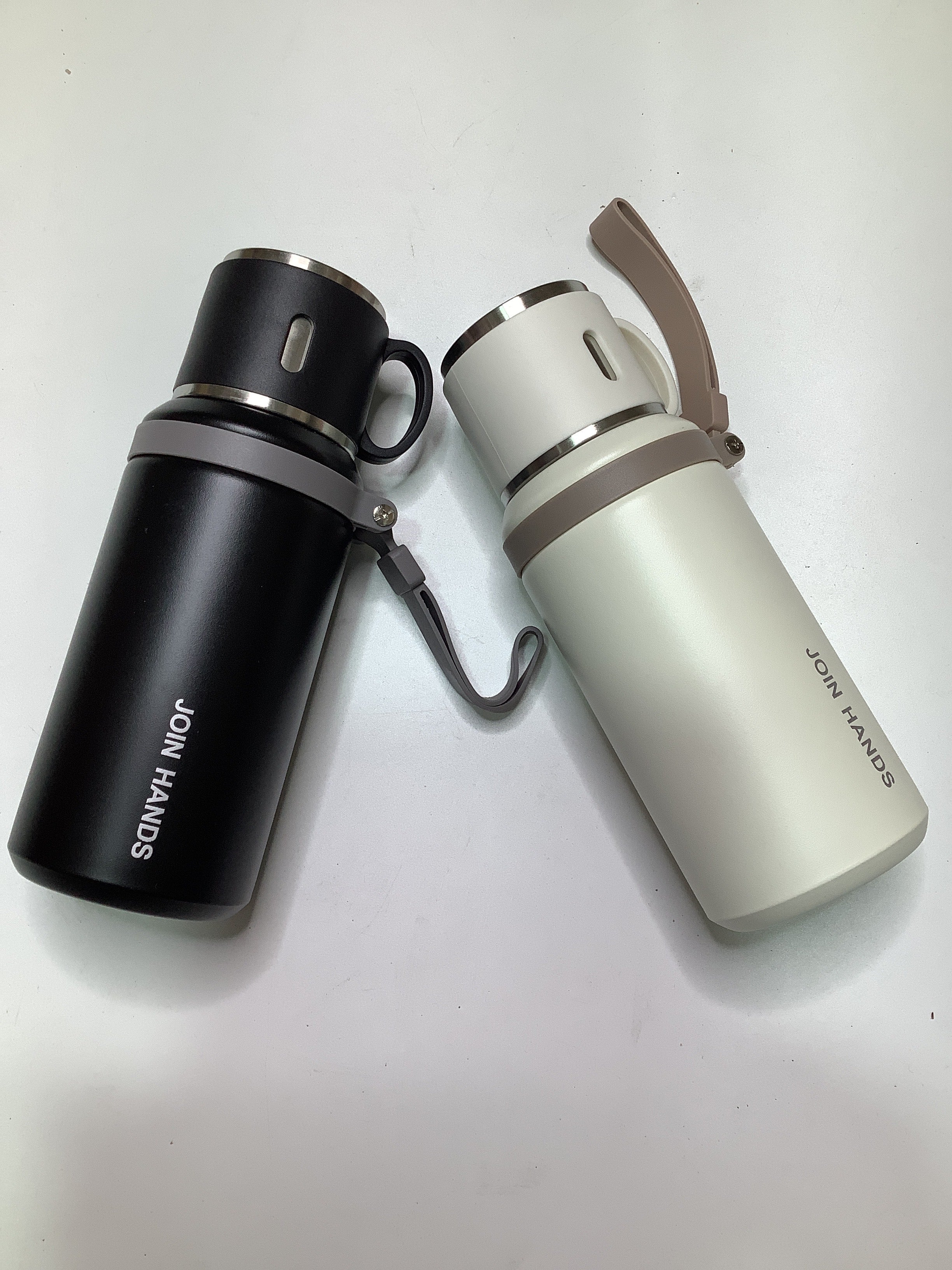 Tea Water Seperation Insulated Cup (Join Hands)