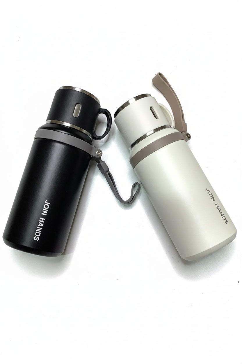 Tea Water Seperation Insulated Cup (Join Hands)