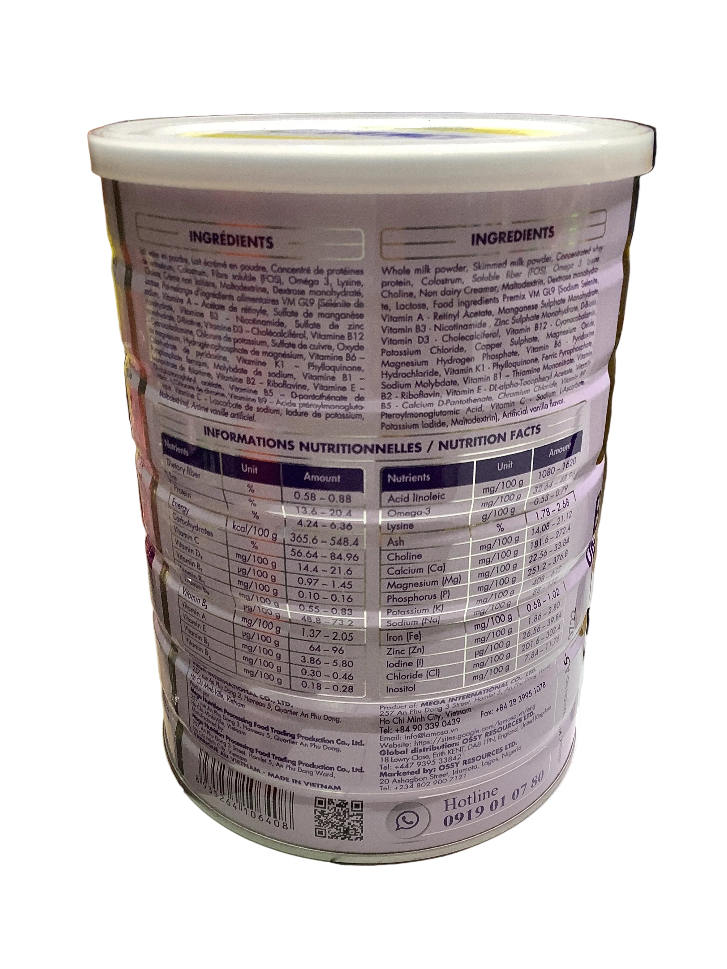 Lamosa Advanced Baby 1A+ Supplements Food 6-36months (900g)