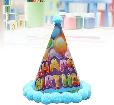 Party Cone Hat with foam design