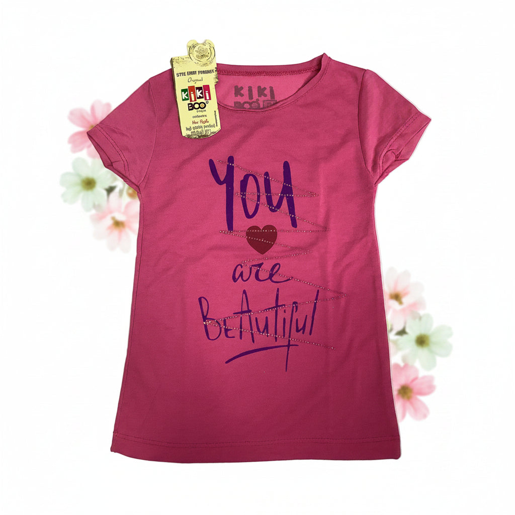 Kiki Boo You Are Beautiful Girls Tops
