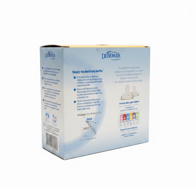 Dr Brown’s Natural Flow Anti-Colic Option+ Baby Bottle 3in1 270ML(0m+)