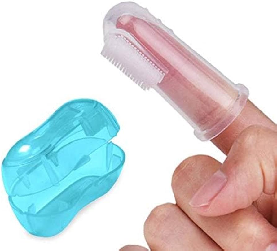 Only Baby Silicone baby Finger Brush 0m+   (0% BPA Free).