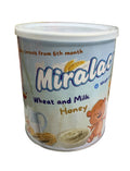 Miralac Wheat And Milk With Honey Cereal (400g).