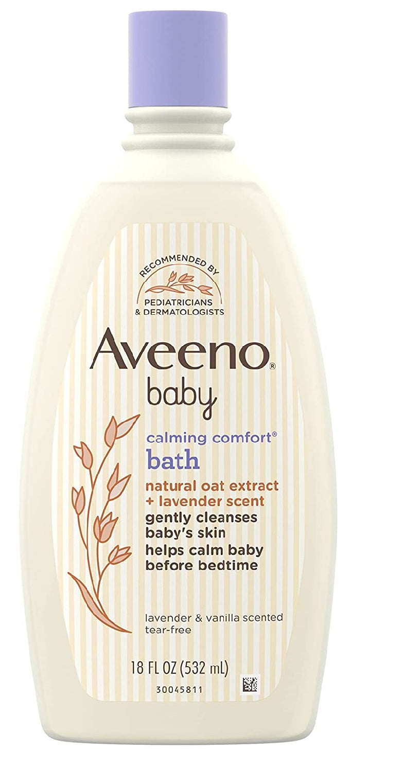 Aveeno Baby Calming Comfort Bath (532ml Bottle)