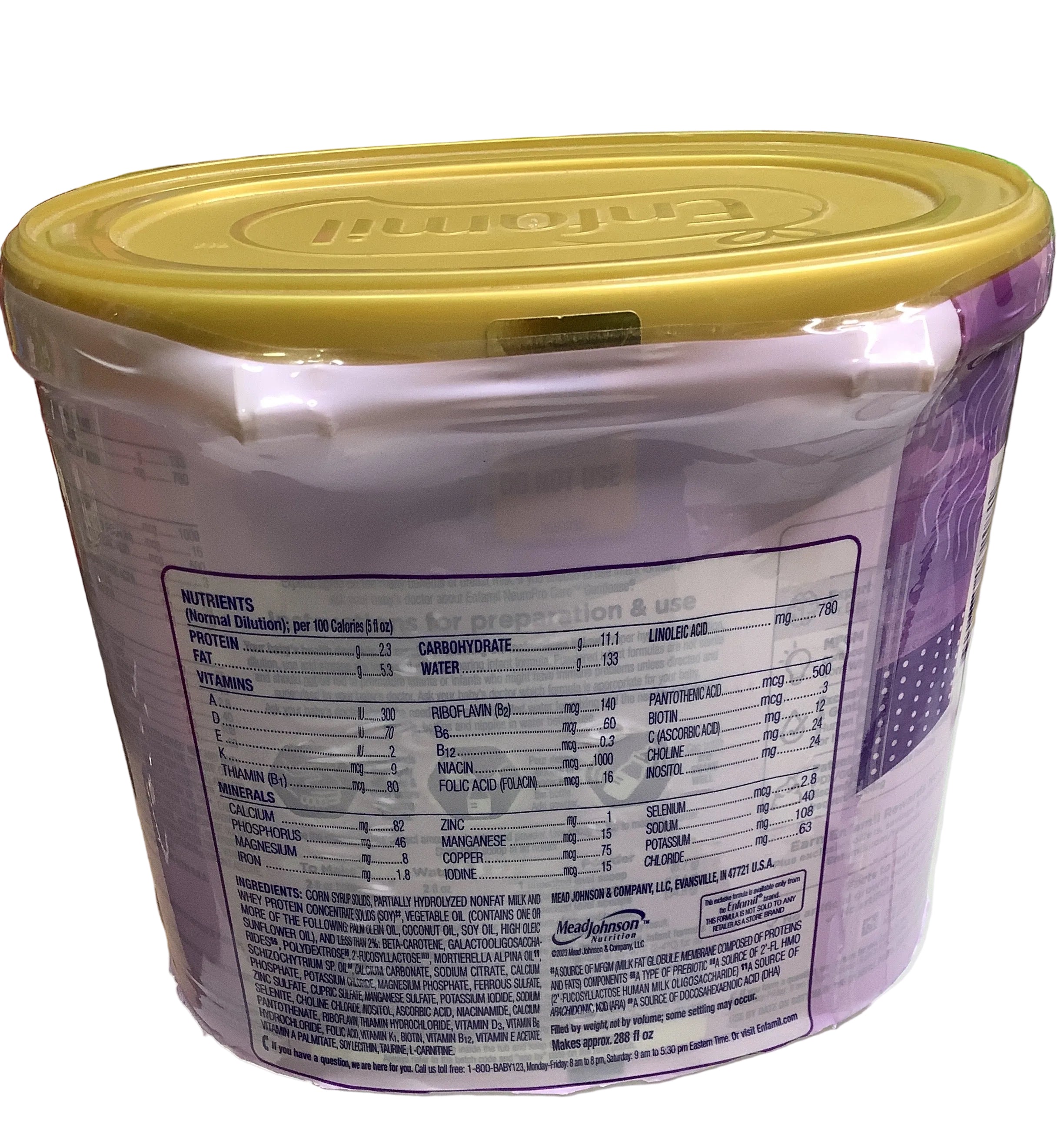 Enfamil Neuropro Care Gentlease  Infant Formula 0-12 months (567g)