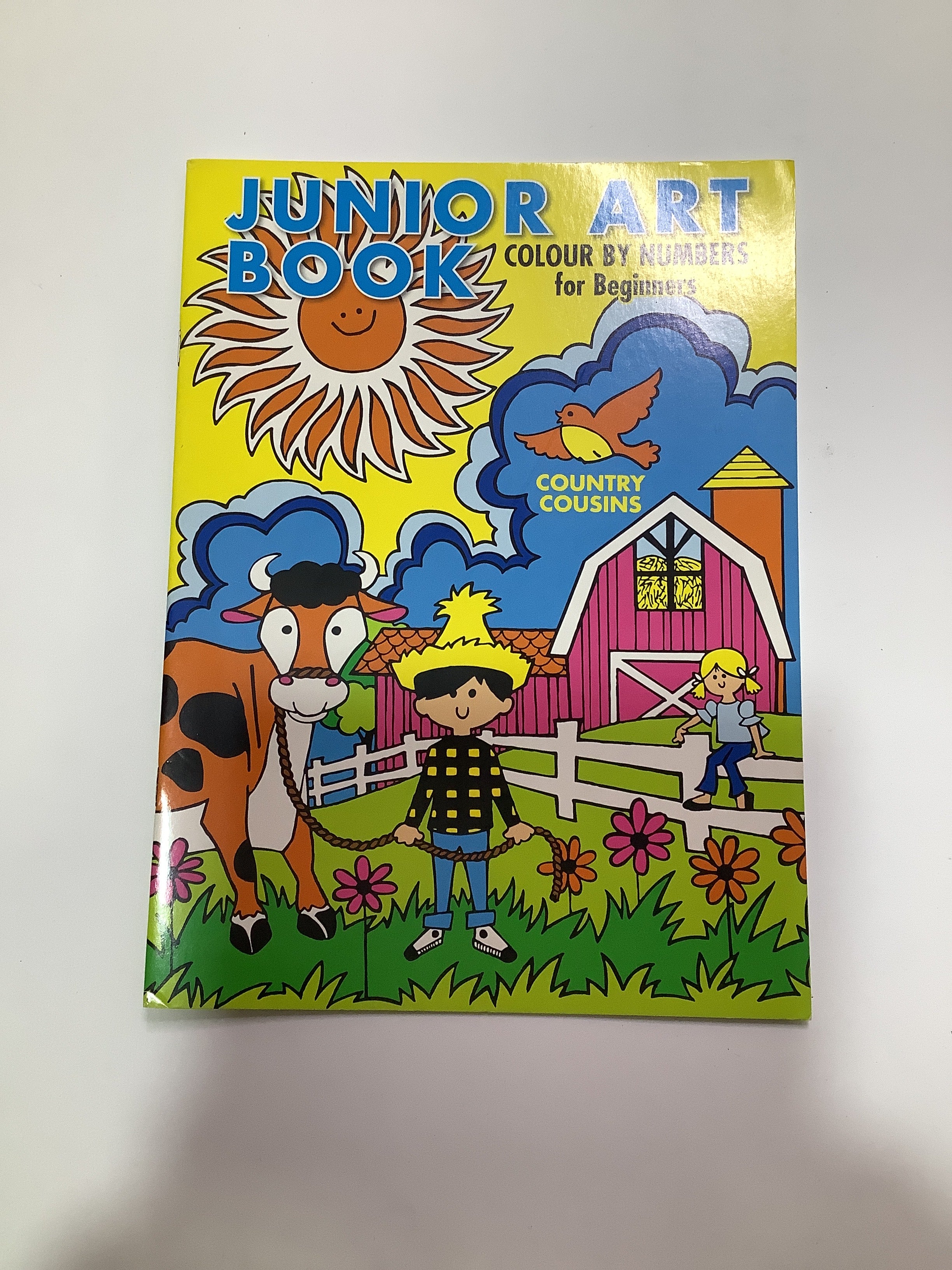 Junior Art Book Color by Numbers for Beginners