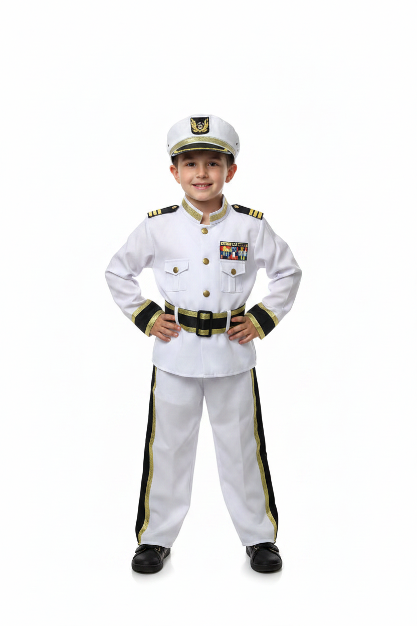 Marine Boy Kids Career Day Wear (Costume)
