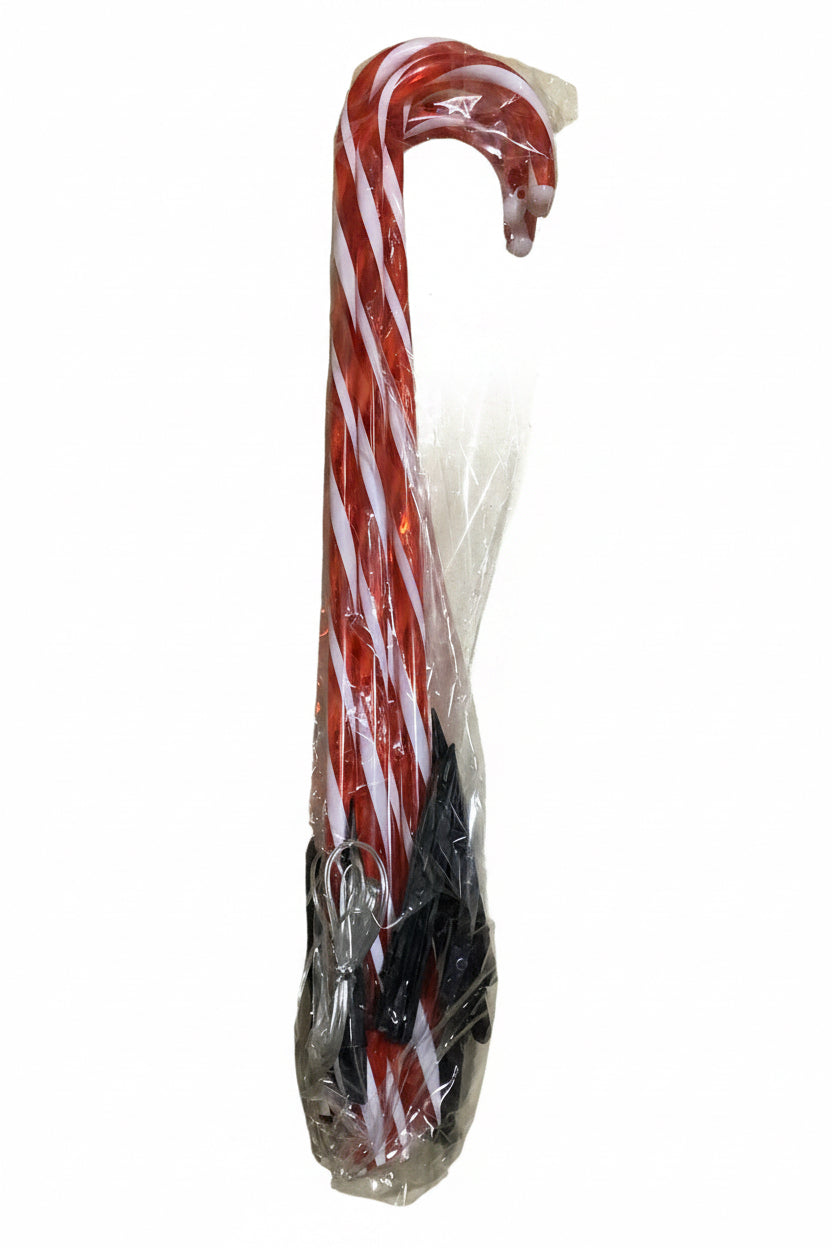 5in1 Light-Up Candy Walking Stick Christmas Decor