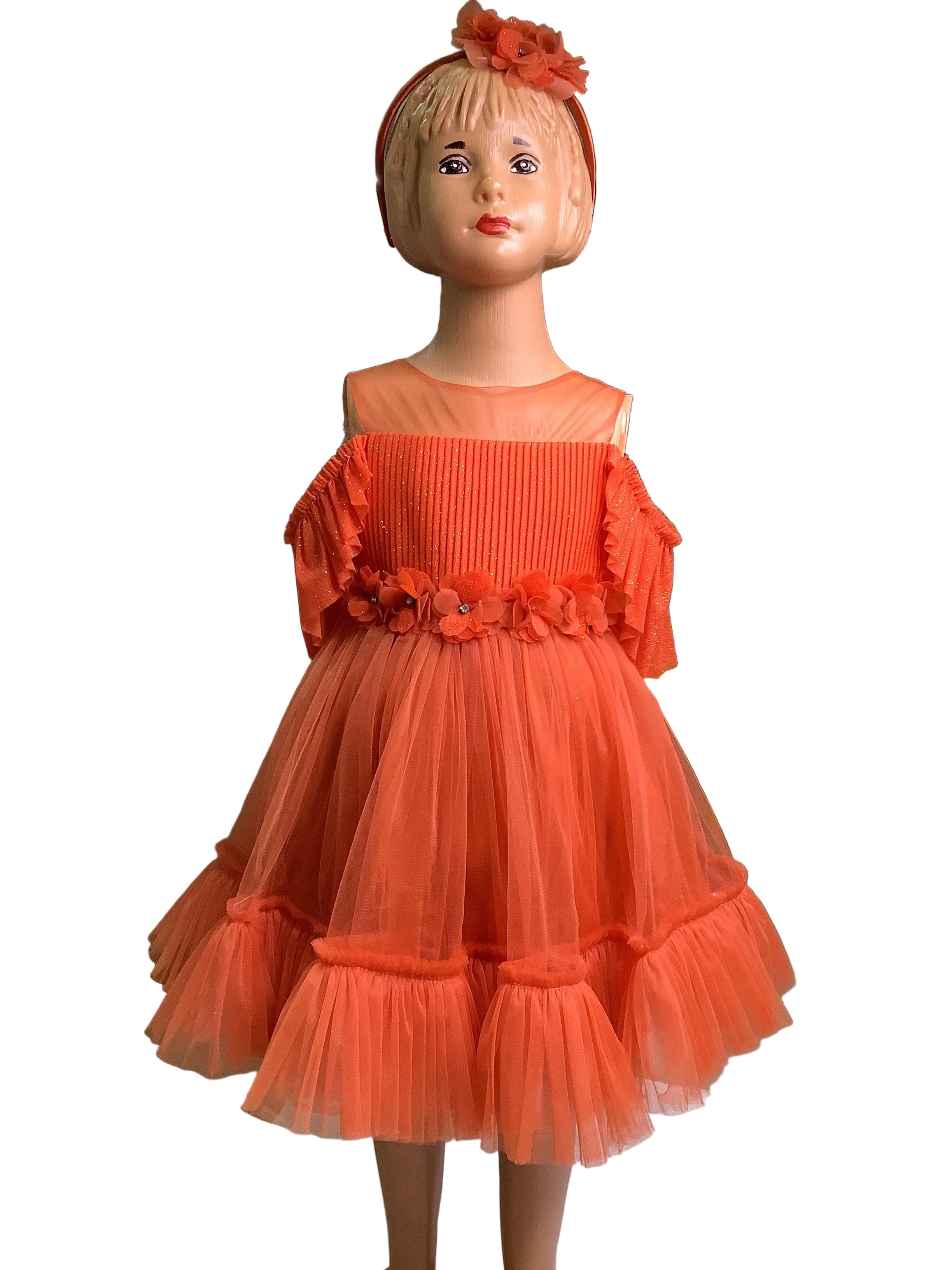 Monita Ball Gown with head bend