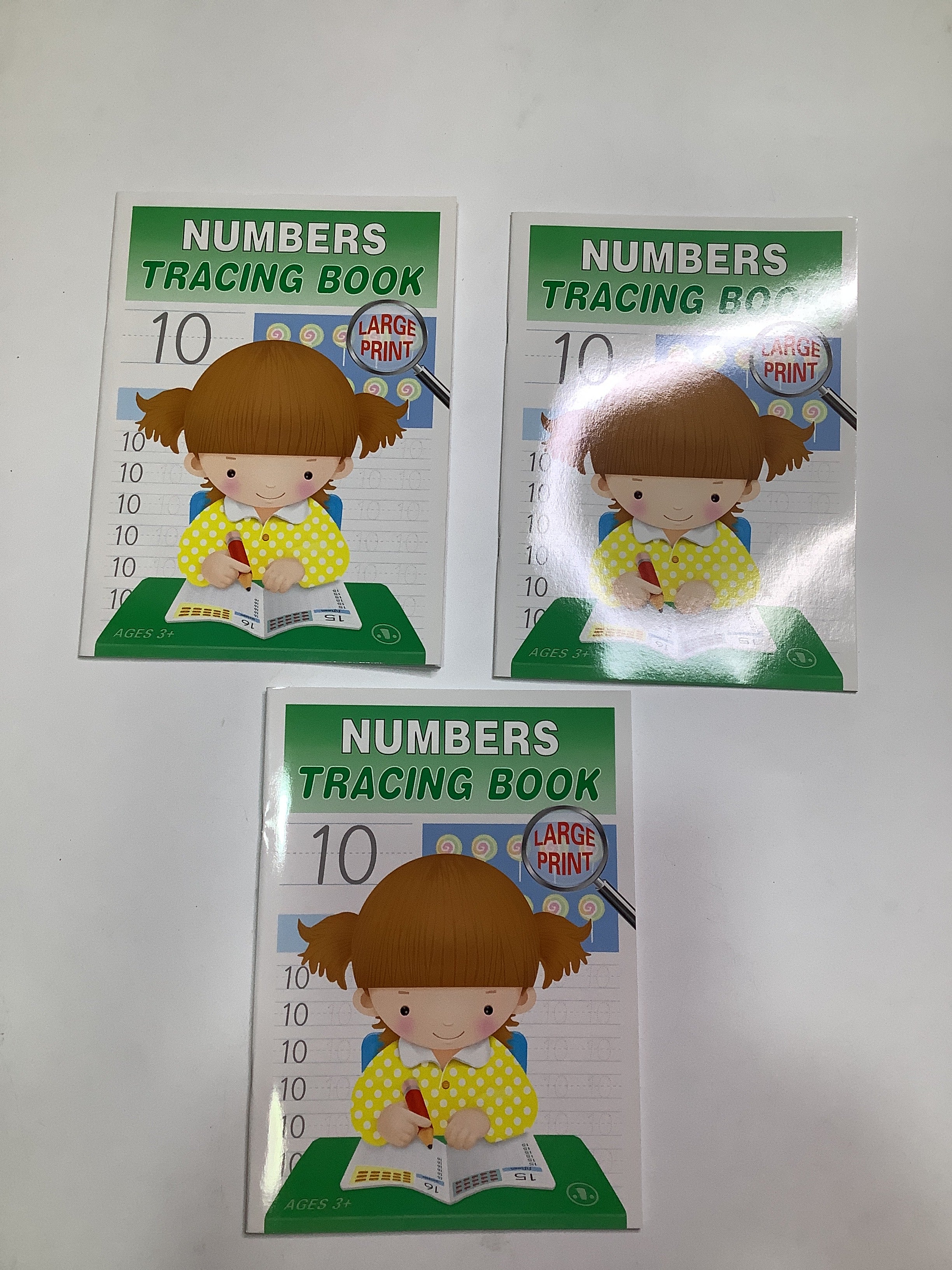Numbers Tracing Book (Large Print)