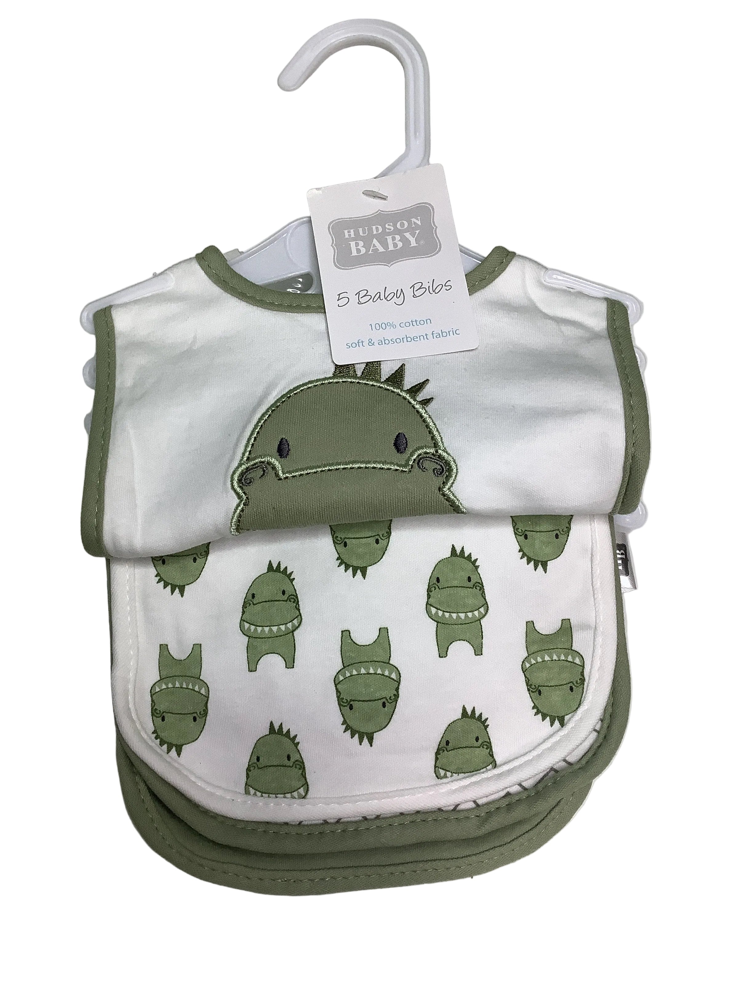 Hudson Baby 5in1 Baby Bibs.