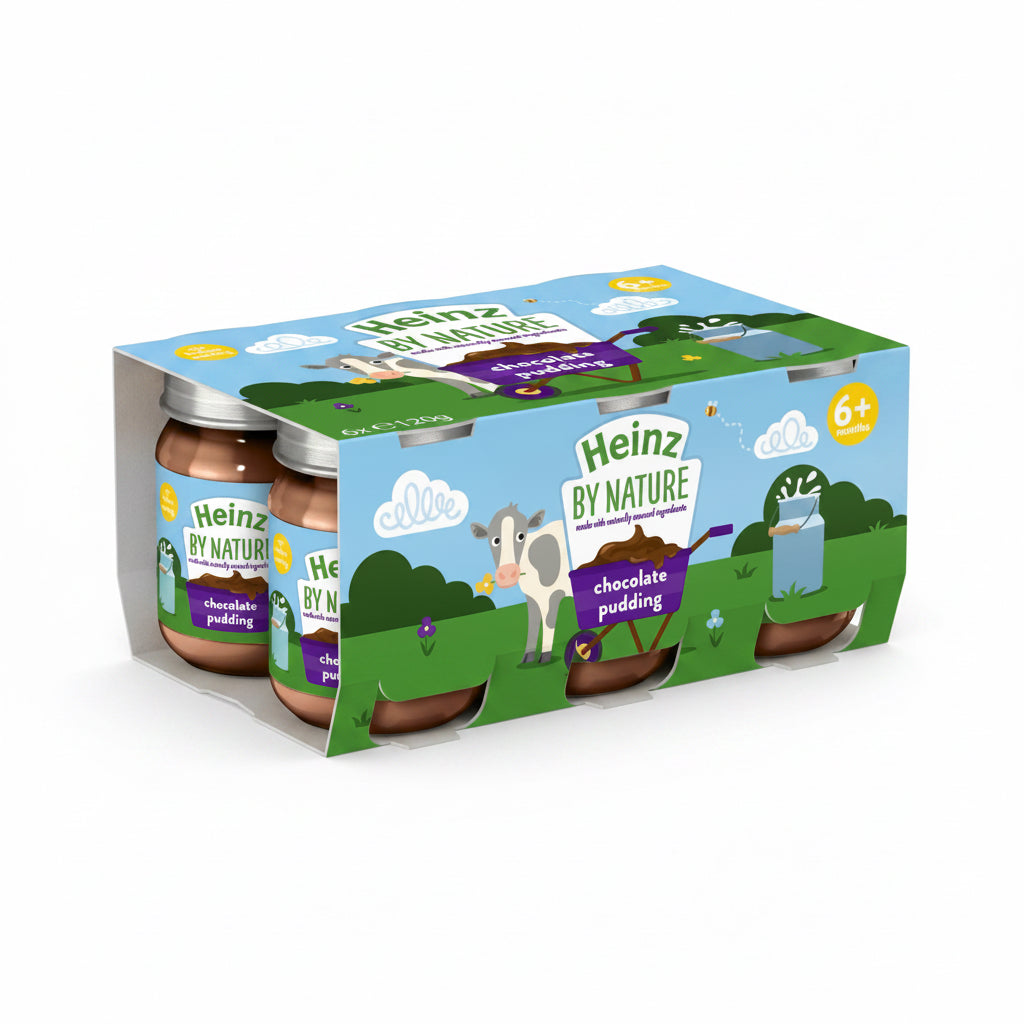 Heinz By Nature Chocolate Pudding 120g.(Single)